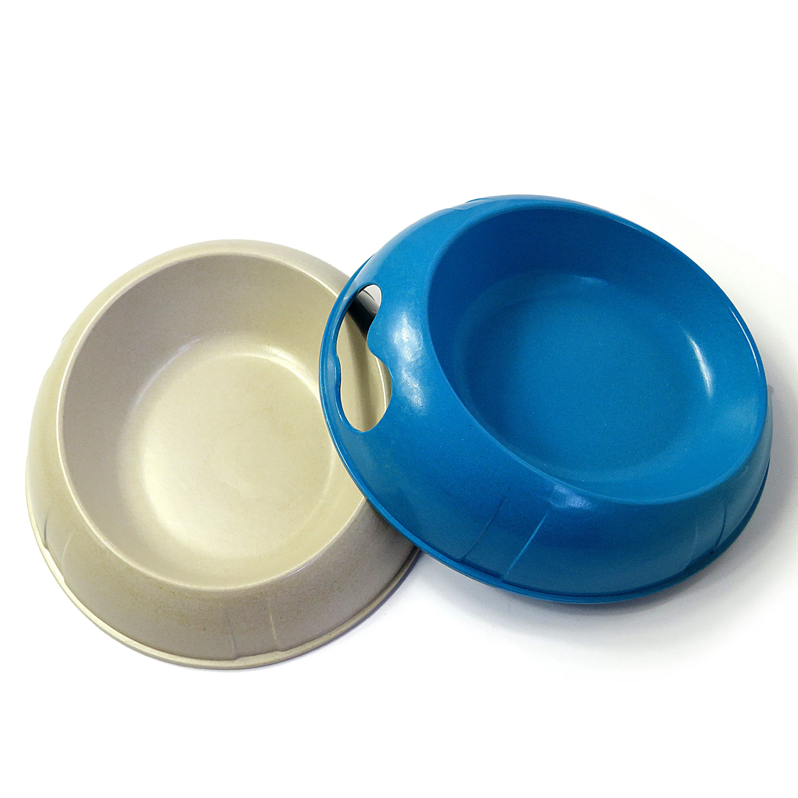 

customisable pet bowl new design dog bowl oval anti-rollover for dog and cat water bowl shallow, Brown