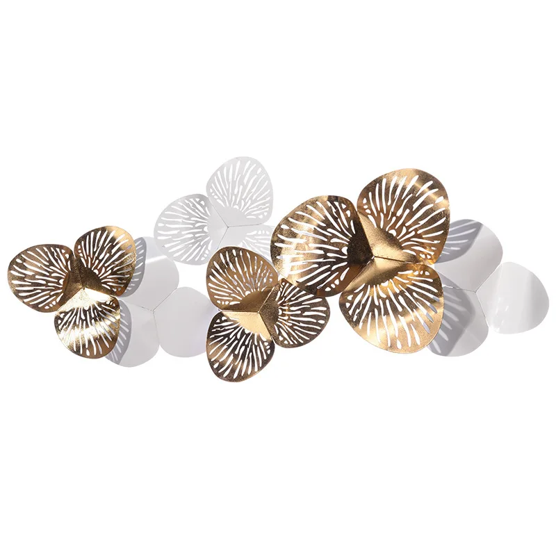 

Fashion New Creative Luxurious Golden Iron Wall Decoration, Customized