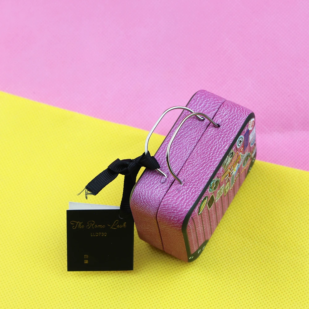 

Wholesale mink eyelash luggage packaging box hot selling lash suitcase boxes