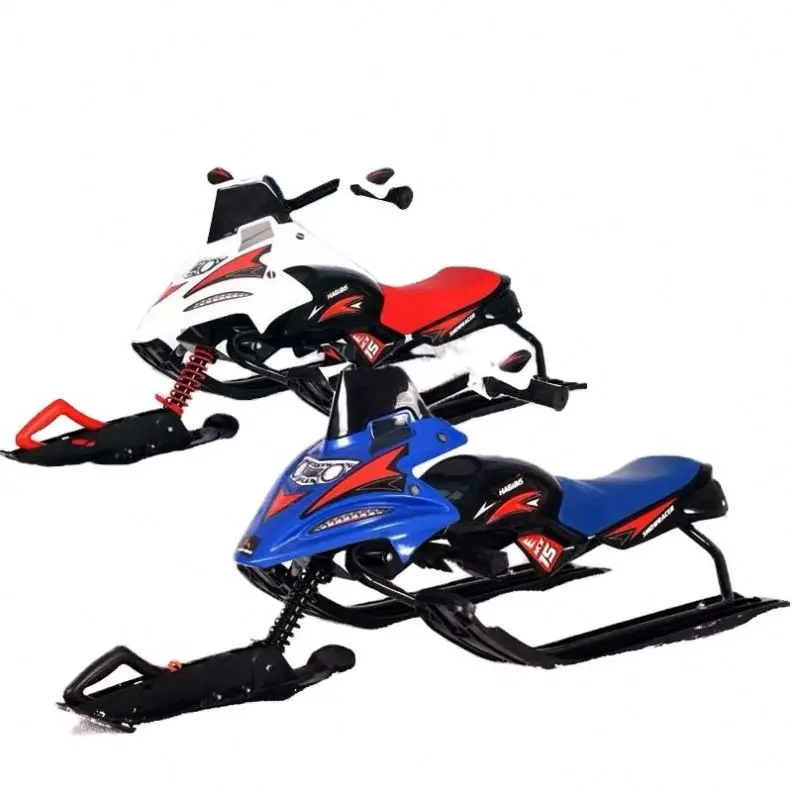 

3D Max Children's Skis Winter Sports Sledge Racer Bike Ski Snowmobile Ssnow Scooter Motor Motorized Snow Scooter, Customized color