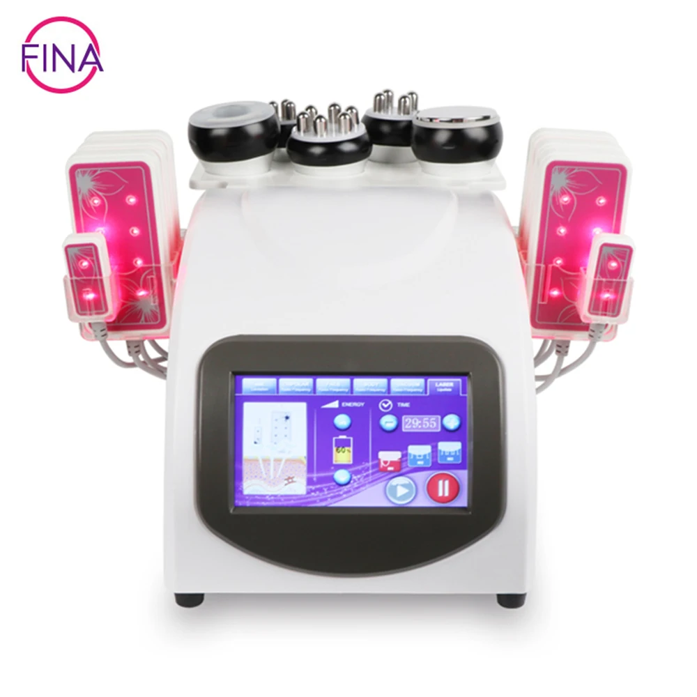 

Professional Beauty Equipment Lipo Laser Vacuum RF Slimming Machine Spa and Home Use