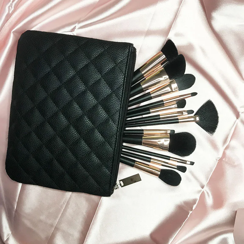 

Rose Gold Makeup Brushes Private Label Luxury Cosmetic Makeup Brush Tools premium Synthetic Fiber Makeup brushes Set