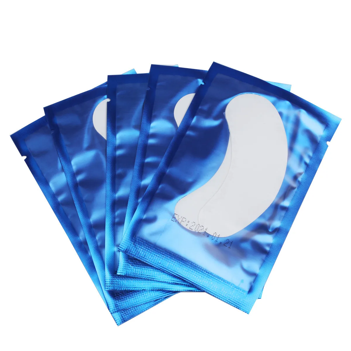 

Women Under Eye Pads Patches Eyelash Extension Eye Lash Paper Stickers Patches Application Make Up Tools, Sliver,green,blue,pink,yellow