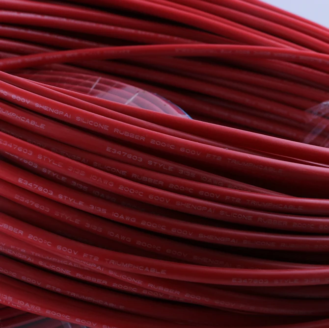 5 方形 600v 红色高温电力电缆