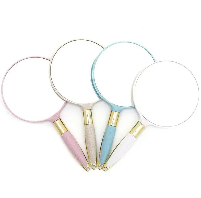

Wholesale Custom Logo Mirror Cosmetic Makeup Vintage Hand Held Mirrors