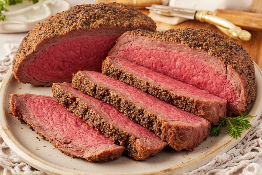 Seasoning blend on a wooden board