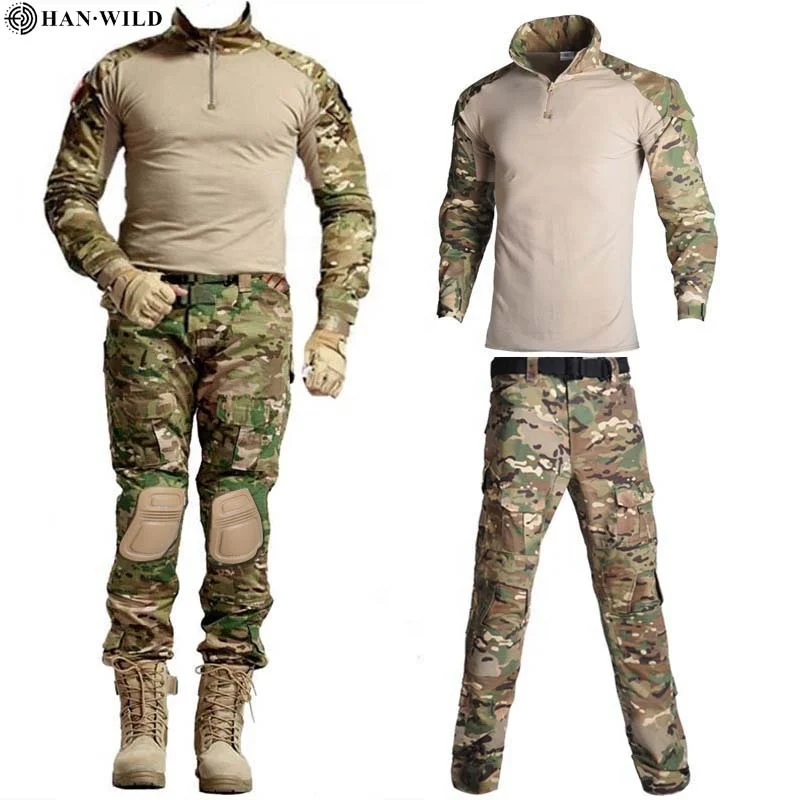 

Custom Camouflage American Combat Battle Dress Digital desert Military Army Uniform