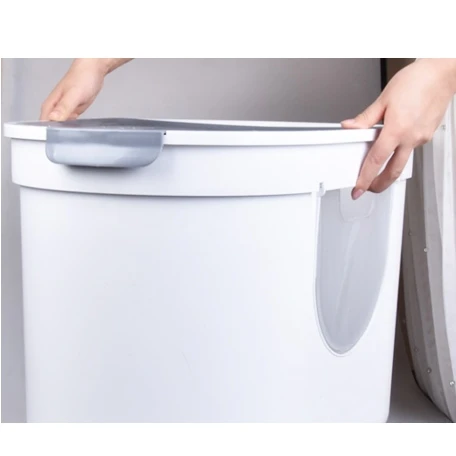 
More Cute Pet Supplier Best Seller Top Entry Automatic Cat Litter Box Self Cleaning Totally Enclosed Deodorant Cat Toilet 