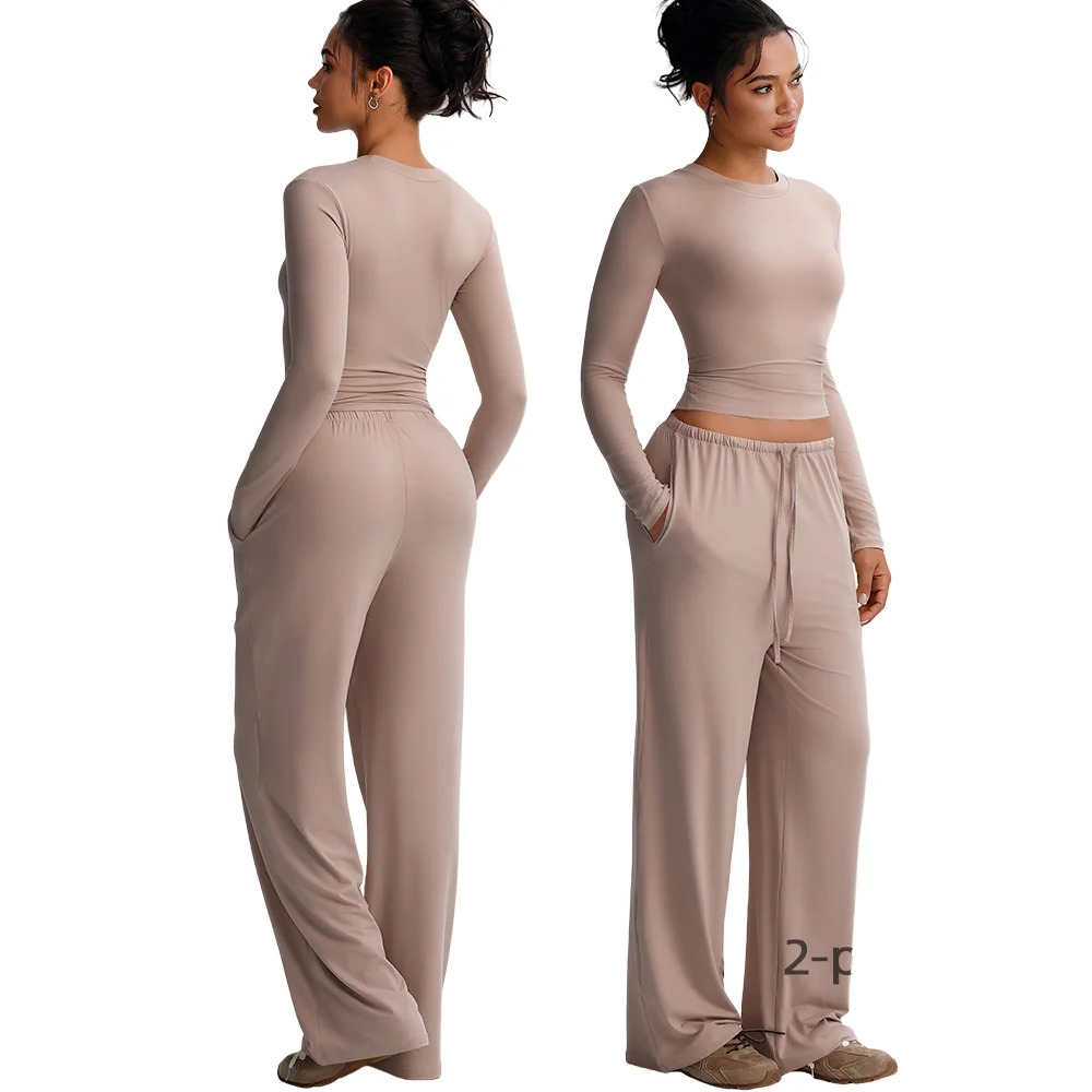 2件式弹力Blend健身用Yoga Set