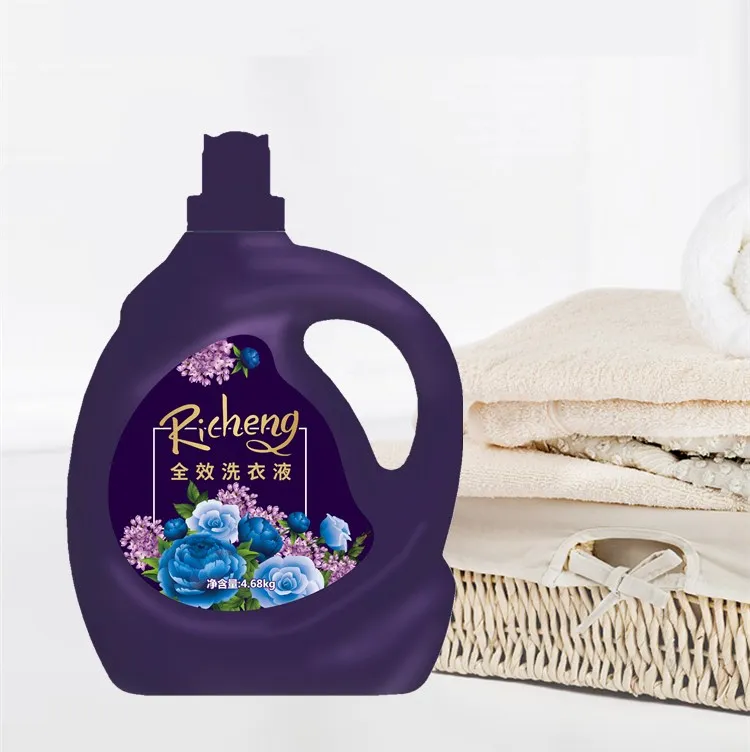 

New Arrive Eco Friendly Natural Liquid Laundry Detergent Long Lasting Fragrance 4.68KG