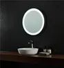 matte black stainless steel led cosmetic mirror with touch sensor vanity mirror
