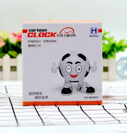 
Creative football baby set the table alarm clock clock 