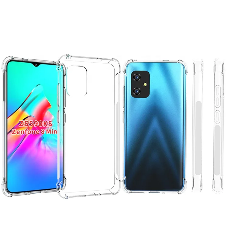 

For Asus Zenfone 8 Mini ZS590KS Transparent Shockproof Soft Tpu Gel Case