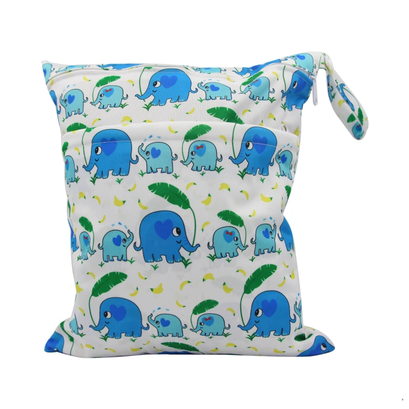 

Popular Portable Washable Waterproof Wet Dry Bag With Handle For Cloth Diaper Bag, Customized colors