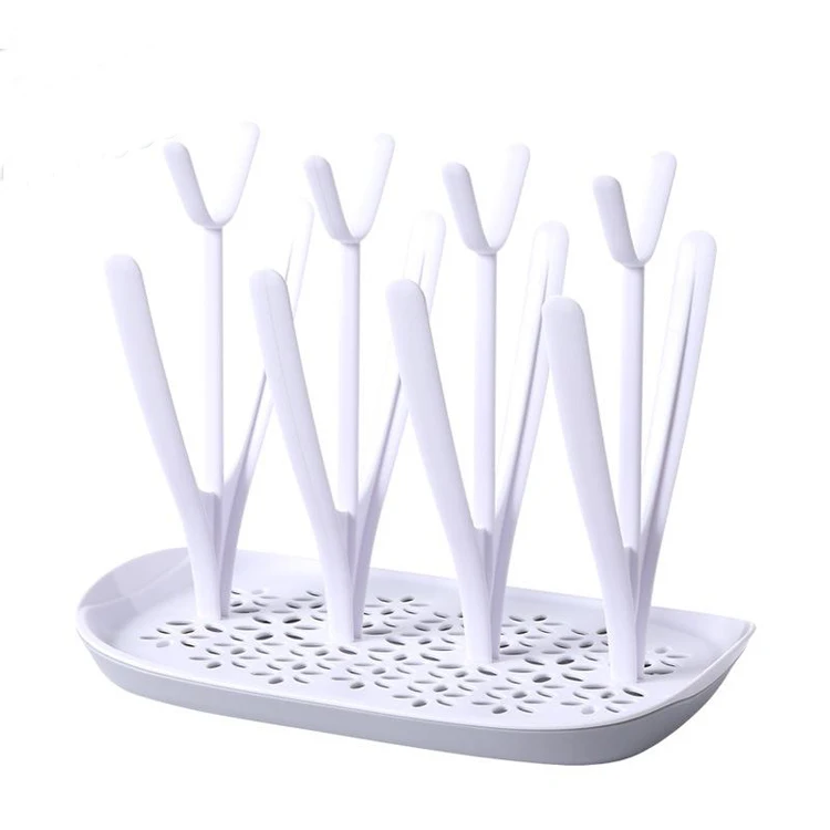 

The baby milk bottle rack is used to dry the milk bottle drying rack, Grey