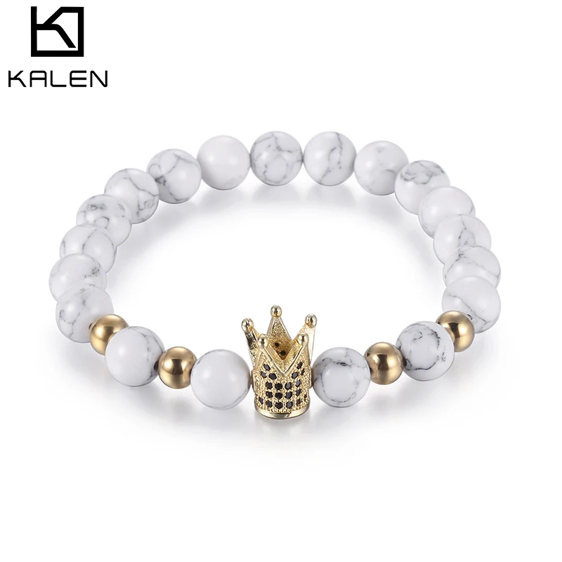 

2020 High Quality Tophus White Bead Bracelet Women Bracelet For Engagement, Other