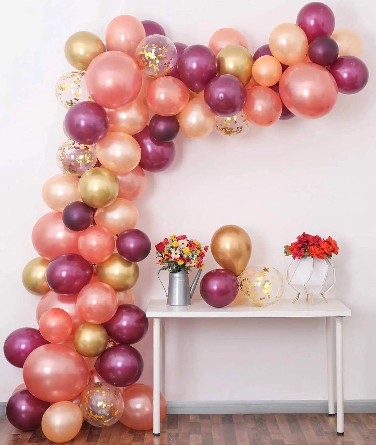 Tassel Background Confetti Balloon Arch Kit Party Decoration Latex ...