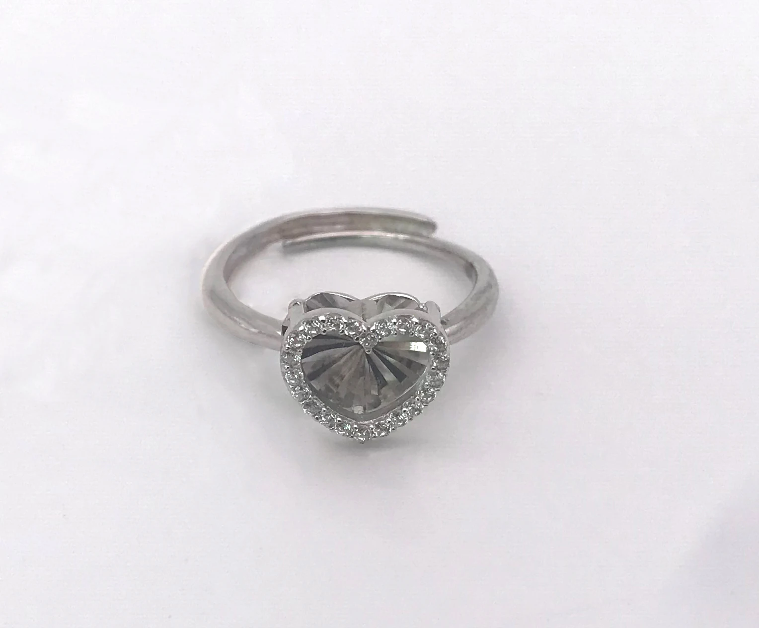 product-High Quality Cubic Zircon Heart Design Fashion 925 Sterling Love Ring-BEYALY-img
