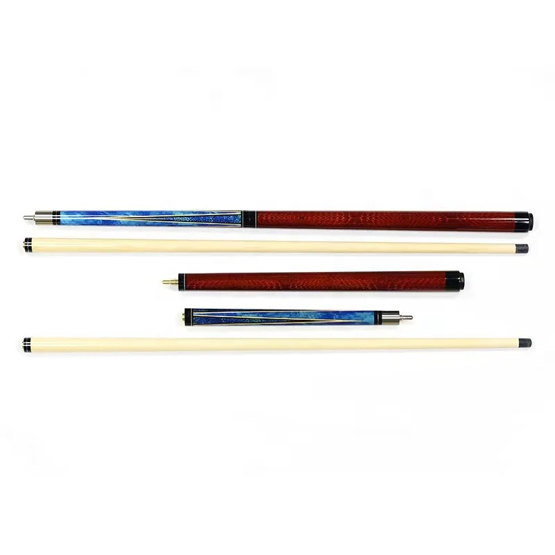 Hot Selling 3-pc 57inch 14mm Tip Billiard Snooker Pool Punch Jump Break Cue for Sale