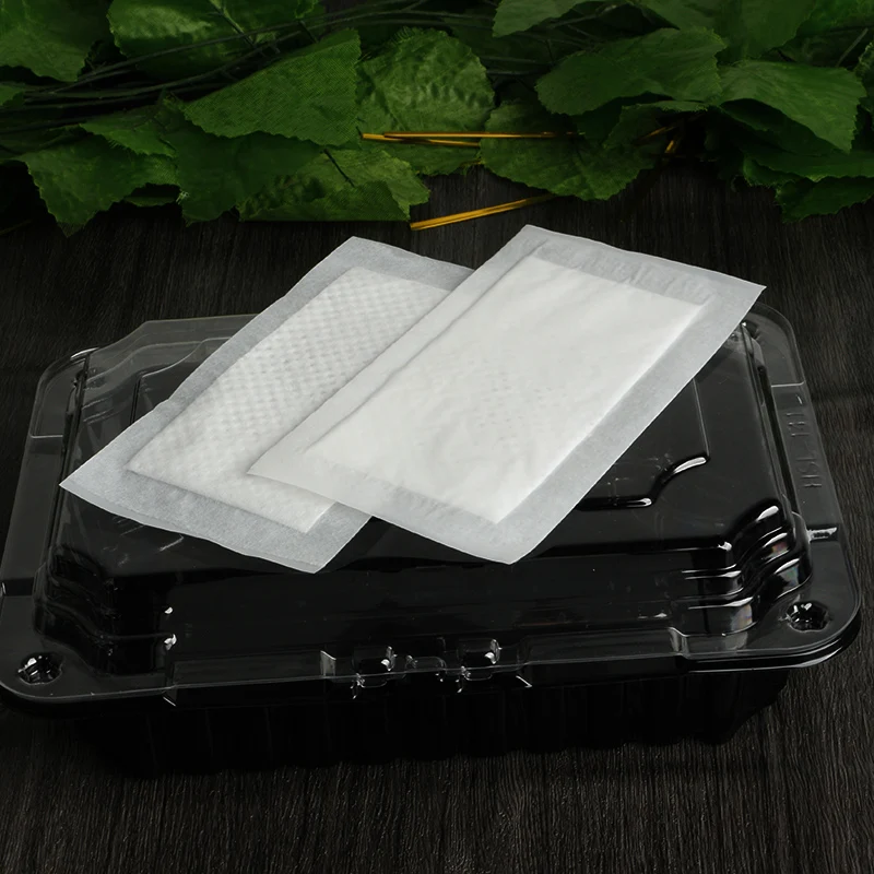 

absorbent soaker food meat pad tray mositure packaging meat pad 160*80