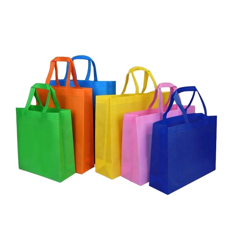 

Kalanta OEM bolsas de papel para compras women's tote ladies reusable shopping paper bags jute gift hand bag with logos plastic, Customized color