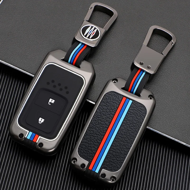 

Car key case key shell set for Honda CR-V/ACCORD/ODYSSEY/CIVIC ect all-inclusive protection keychain Accessories Zinc Alloy