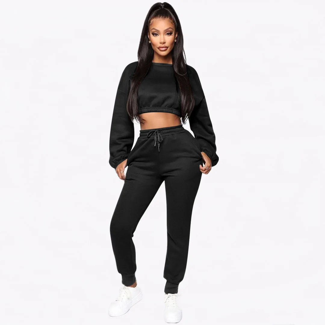 

women 2020 fall clothing, amazon is selling cashmere sweaters with two pieces for sexy leisure and fashionable sports