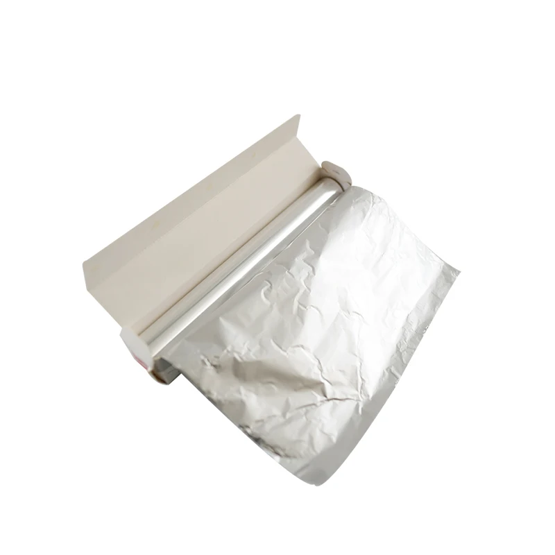 

Wholesale 8011 Household Food Grade Disposable Aluminum Foil Roll Price