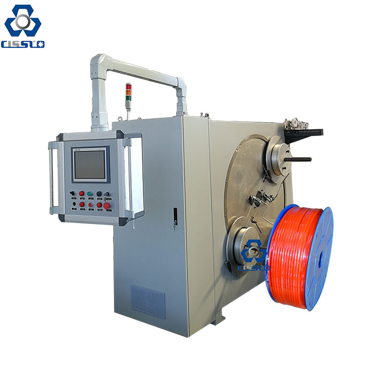 
FULLY AUTOMATIC PLASTIC PE PP PVC TUBE HOSE MICRO DUCT WINDER MACHINE 