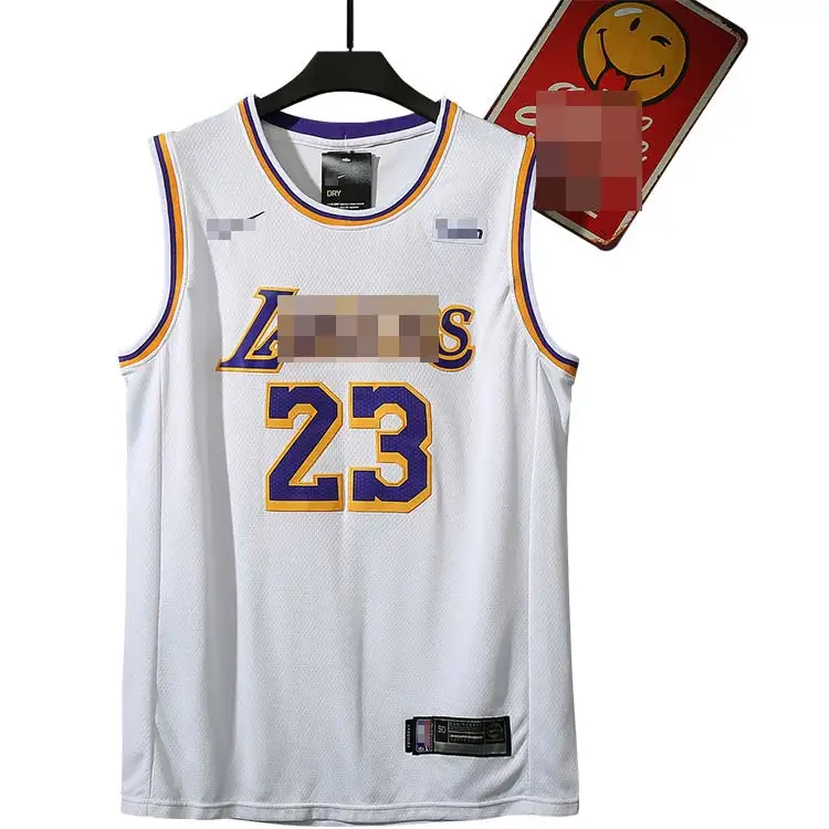 

Wholesale top quality jersey basketball custom logo plain white jersey t shirt basketball