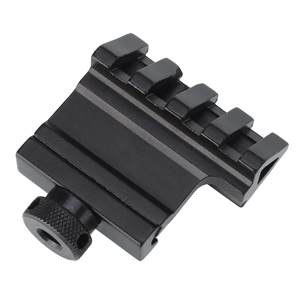 

MAGORUI 45 Degree Angle Tactical Offset 20mm Weaver Rail Mount Quick Picatinny Release, Black