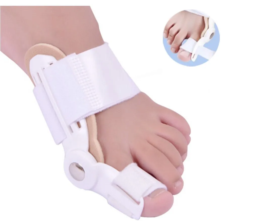 

Big Bone Toe Bunion Splint Straightener Corrector Foot Pain Relief Hallux Valgus Feet Care Protector Foot Care Tools, White
