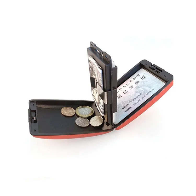 

Attractive Price Multifunctional Rfid Card Holder Wallet With Cash And Cards Slot Credit Card Case, Customized color