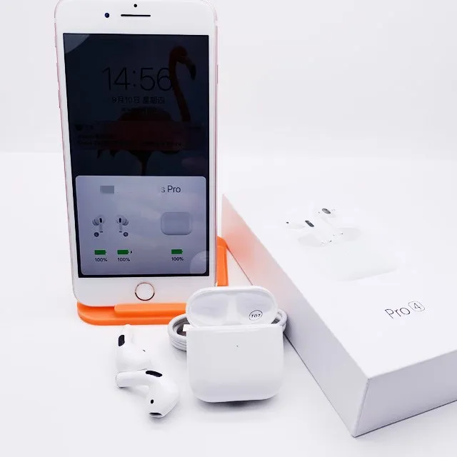 

2020 New Mini TWS pro4 Earphone BT5.0 Touch Control Earbuds Wireless earbuds Pop-up Headset pro 4 headphone