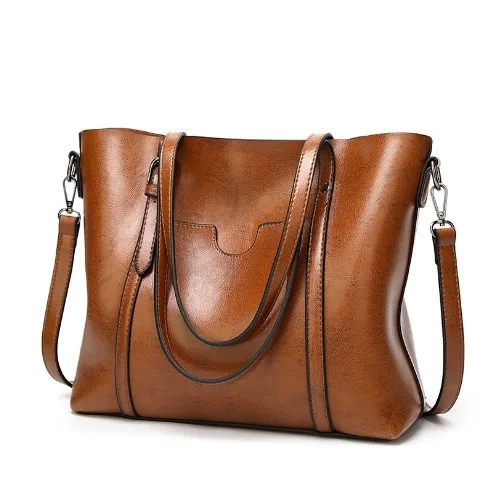 

Hot sale new Ladies purse women fashion leather handbags large capacity lady luxury western style tote bag, 10cor