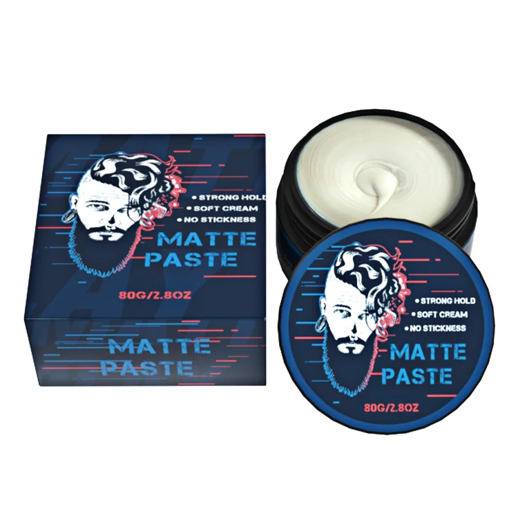 

Create private label super hold sofe hair product matt clay no residues without alcohol