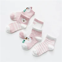 

2020 new arrival baby socks anti slip cute newborn infant toddler breathable rattle socks wholesale with 3d bunny animal head