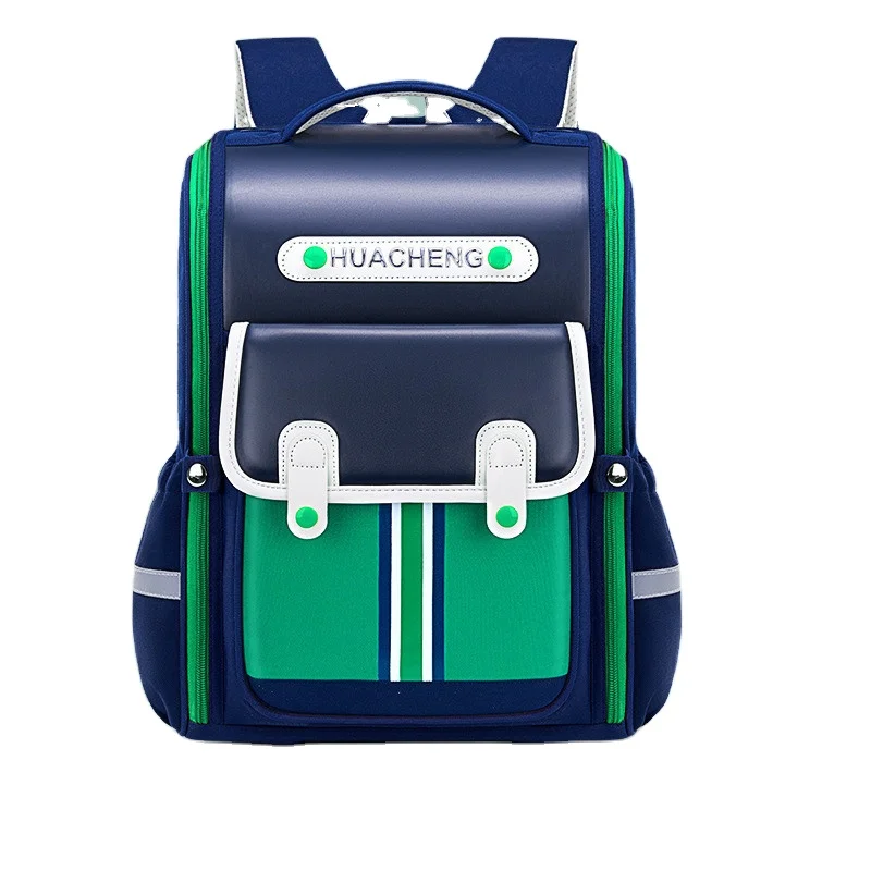 

2023 new fashion student mochila escolar 1-6 grades to reduce the burden of double shoulder bag school bags bookbag