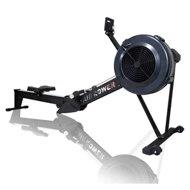 

September New Trade Festival wind resistance rowing machine gym commercial sports fitness equipment, Black
