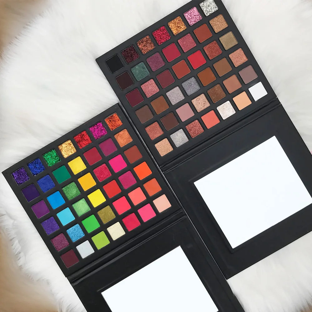 

Best selling 42 color high pigment vagen eyeshadow palette with private label