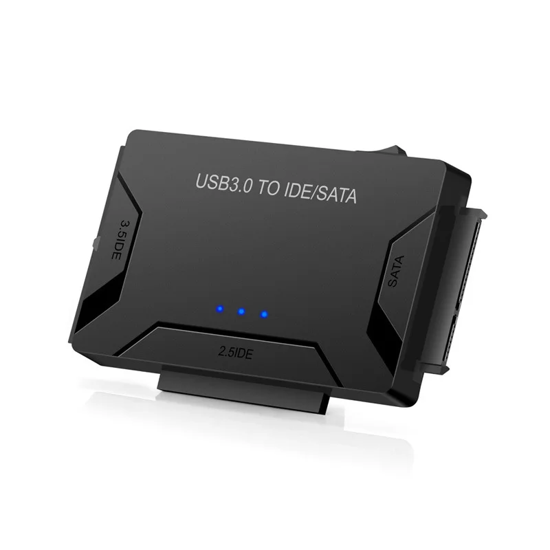 

SATA Combo USB IDE SATA Adapter Hard Disk SATA to USB3.0 Data Transfer Converter for 2.5/3.5/5.25 Optical Drive HDD SSD