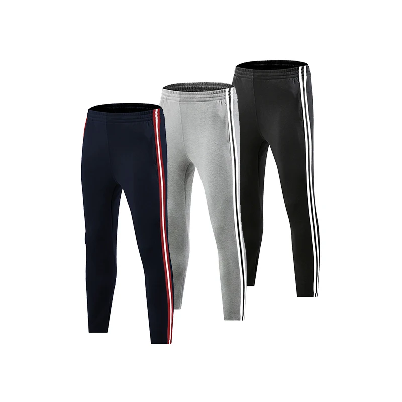 

Polyester Fleece Stretch Fabric Blank Tracksuit Sport Straight Leg Suit Joggers Mens Custom Track Pants