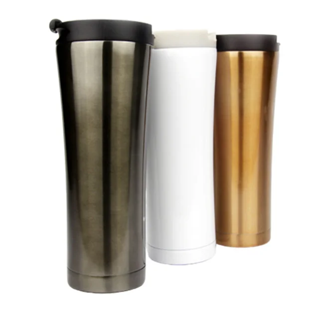 

2020 portable 500ml 17oz personalized insulated thermo lifting ring custom printed warmer 3D coffee mug tumbler cup with lid, As picture