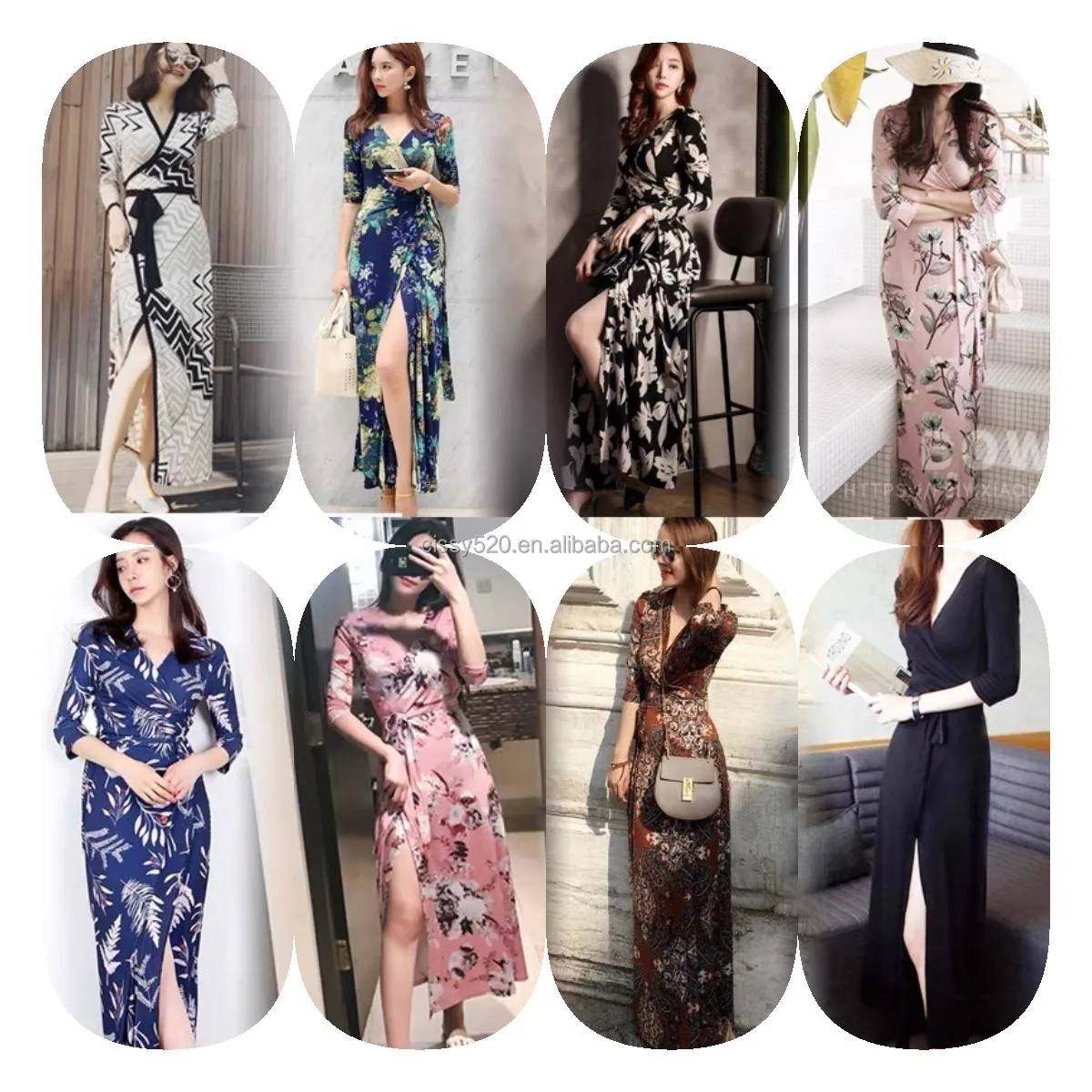 

2021 New Dress Women Clothing Fashion Bohemian Summer Lady Embroidery doll collar Puff sleeve Short Midi Dress