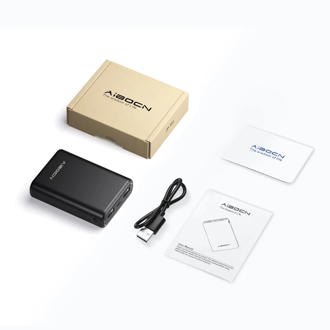 

Cube Custom Shape Power Bank Fancy Mobile Power Bank Credit Card Slim Power Bank