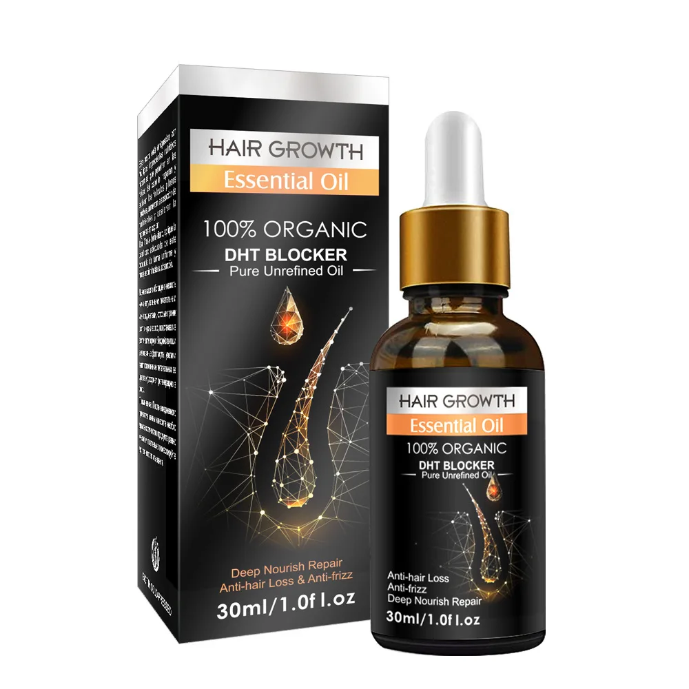 

Natural Hair Growth Serum Crecimiento Del Cabello Hair Regrowth Treatment Scalp Care Essential Oil Custom Logo Hair Growth Oil