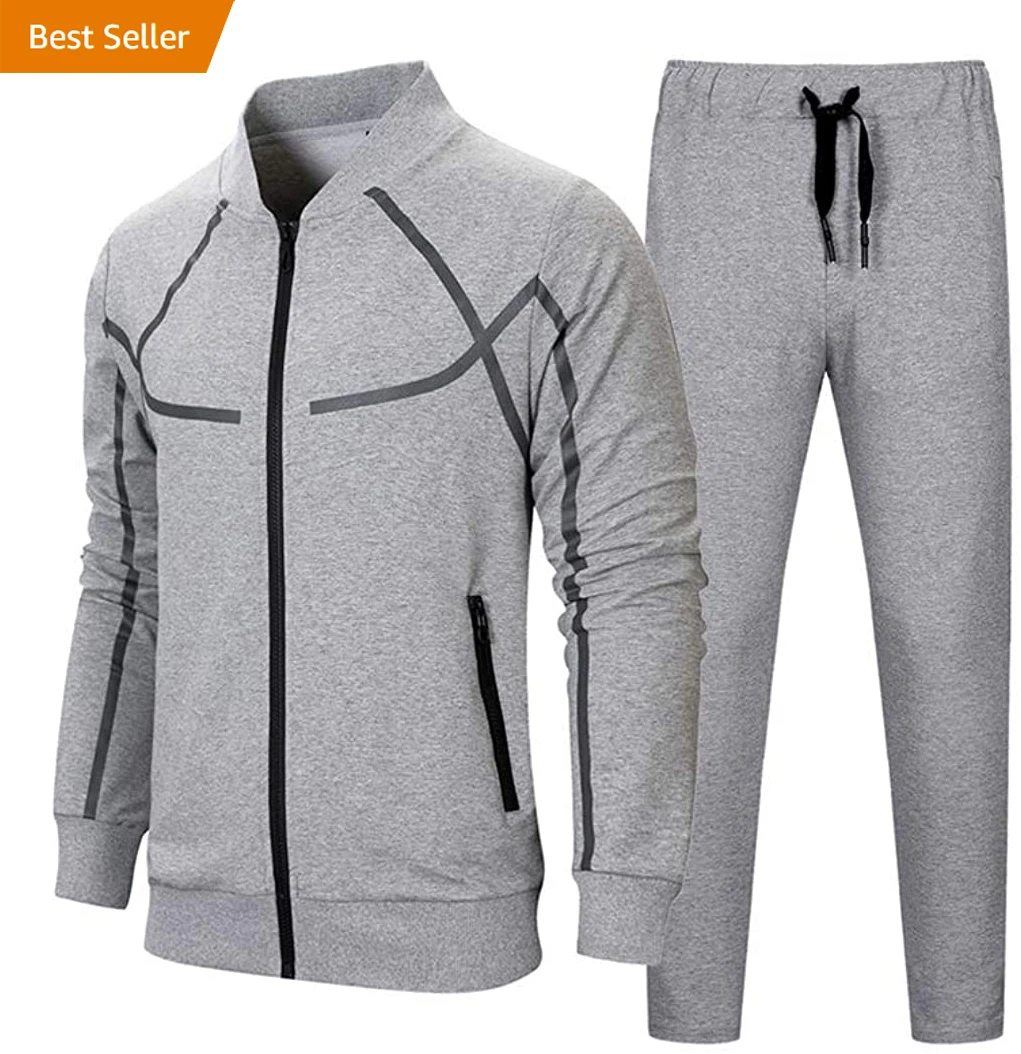 

One-Stop Sportswear Purchase Jogger Set Custom Logo Sport Tracksuit Jogging Training Wear Zip Up Track Suit Sweatsuit For Men, Custom color