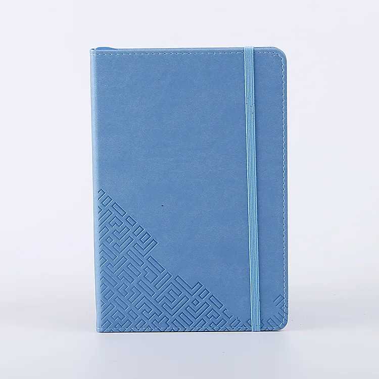 Best seller wholesale pure color PU leather cover planner a5 diary jornal notebook