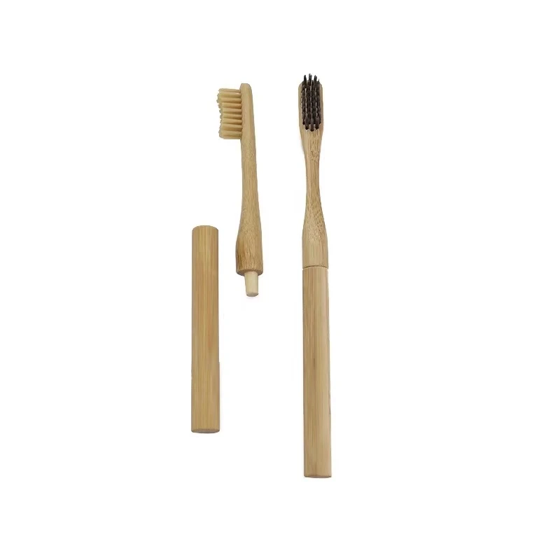 

High quality eco-friendly biodegradable bamboo toothbrush replacement head, Optional