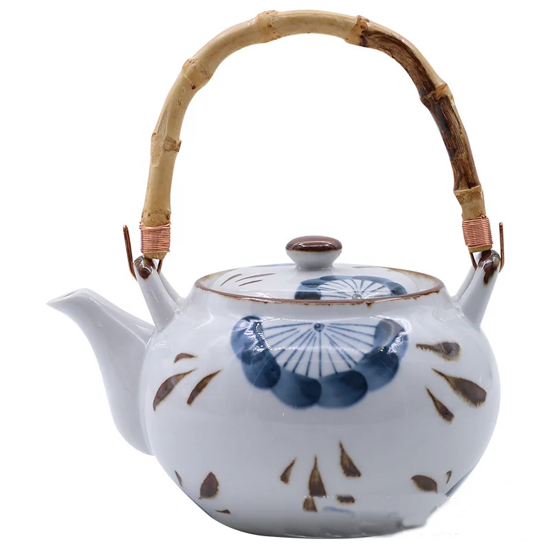 

New Arrival tea one teapot set Japanese Fine Ceramic Porcelain Teapot Kungfu Cups, White color